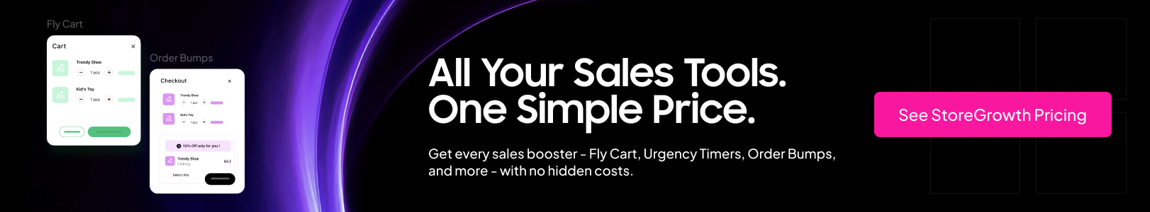 All your sales tool in StoreGrowth