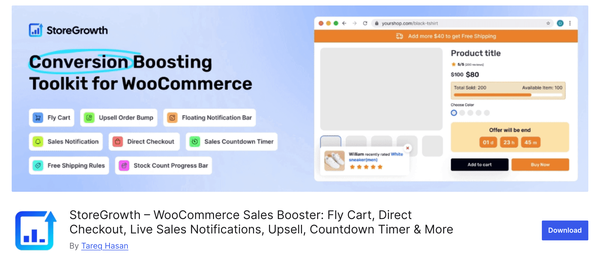 Top WooCommerce Upsell Plugins: StoreGrowth
