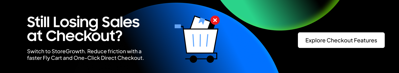 Still losing sales at checkout?