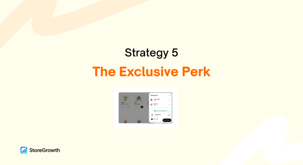 WooCommerce Dynamic Pricing Strategy 5: The Exclusive Perk